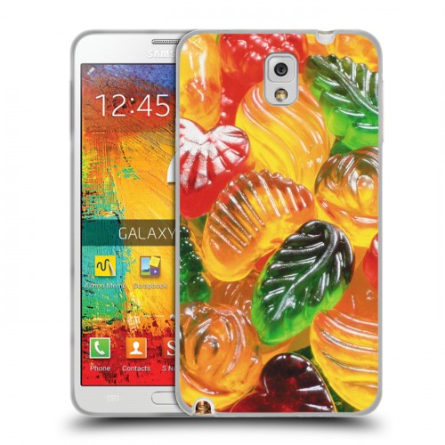 Дизайнерский пластиковый чехол для Samsung Galaxy Note 3 Мармелад