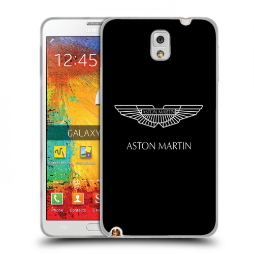 Дизайнерский пластиковый чехол для Samsung Galaxy Note 3 Aston Martin