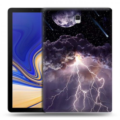 Дизайнерский силиконовый чехол для Samsung Galaxy Tab S4 Молния