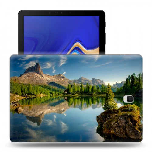 Дизайнерский силиконовый чехол для Samsung Galaxy Tab S4 озеро