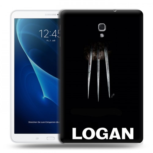 Дизайнерский силиконовый чехол для Samsung Galaxy Tab A 10.5 Логан