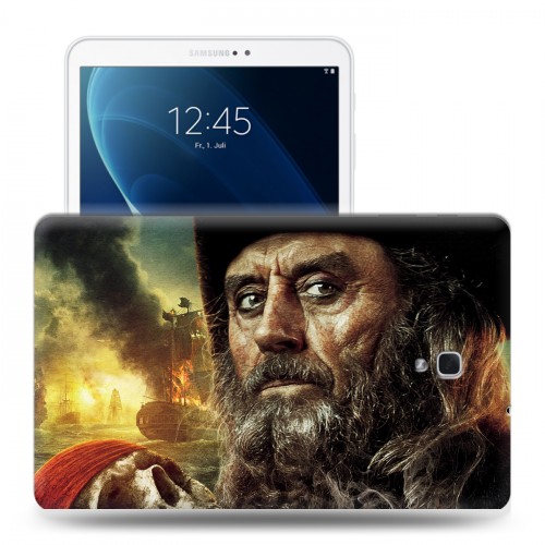 Дизайнерский силиконовый чехол для Samsung Galaxy Tab A 10.5 Пираты карибского моря