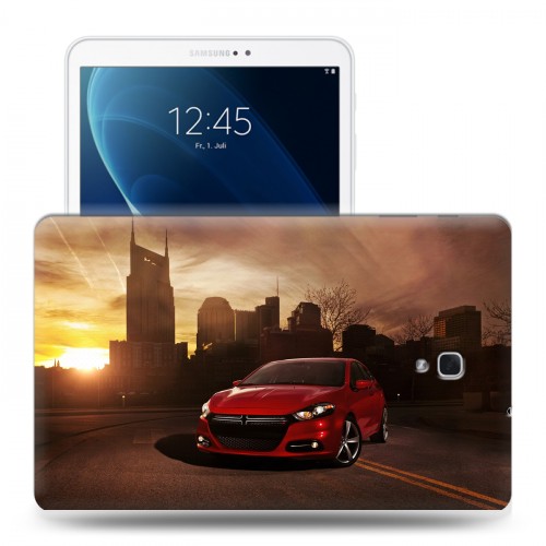 Дизайнерский силиконовый чехол для Samsung Galaxy Tab A 10.5 Dodge