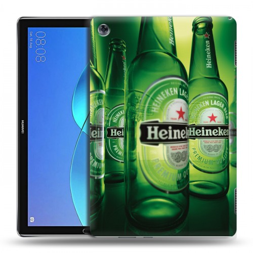 Дизайнерский силиконовый чехол для Huawei MediaPad M5 Lite Heineken
