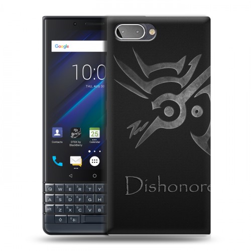 Дизайнерский пластиковый чехол для BlackBerry KEY2 LE Dishonored 2