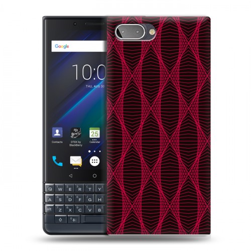 Дизайнерский пластиковый чехол для BlackBerry KEY2 LE Геометрические вихри