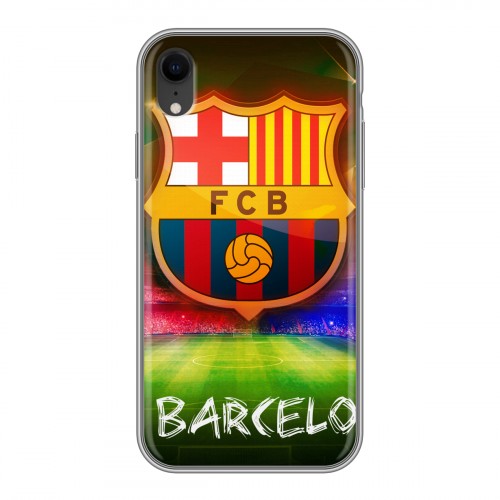 Дизайнерский силиконовый чехол для Iphone Xr Барселона