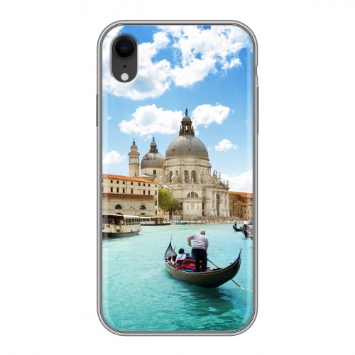 Дизайнерский силиконовый чехол для Iphone Xr венеция