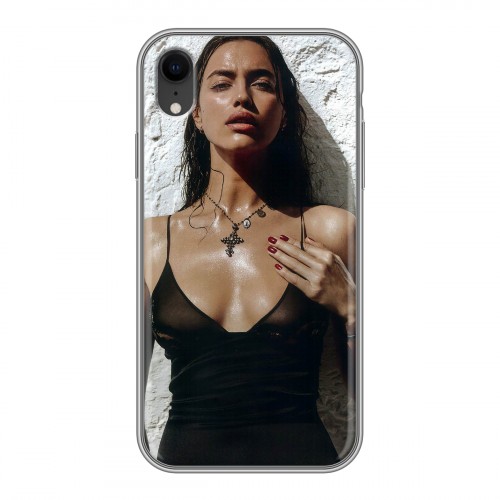 Дизайнерский силиконовый чехол для Iphone Xr Ирина Шейк