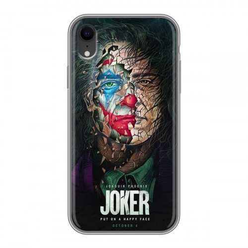 Дизайнерский силиконовый чехол для Iphone Xr Джокер
