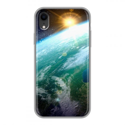 Дизайнерский силиконовый чехол для Iphone Xr Земля