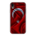 Дизайнерский силиконовый чехол для Iphone Xr Флаг Турции
