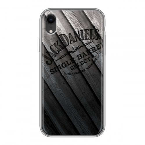 Дизайнерский силиконовый чехол для Iphone Xr Jack Daniels