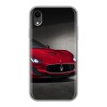 Дизайнерский силиконовый чехол для Iphone Xr Maserati