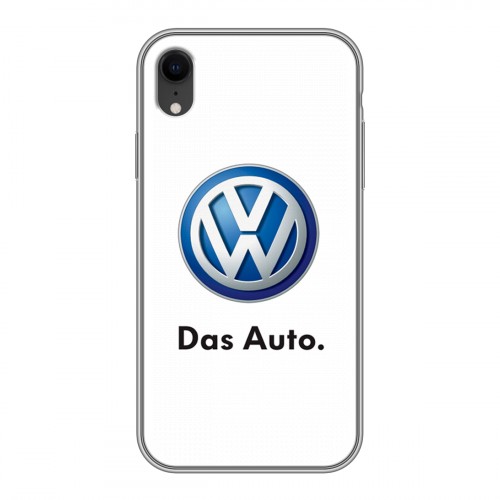 Дизайнерский силиконовый чехол для Iphone Xr Volkswagen