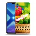 Дизайнерский силиконовый чехол для Huawei Honor 8X Овощи