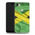 Дизайнерский силиконовый чехол для Google Pixel 3 XL Флаг Ямайки