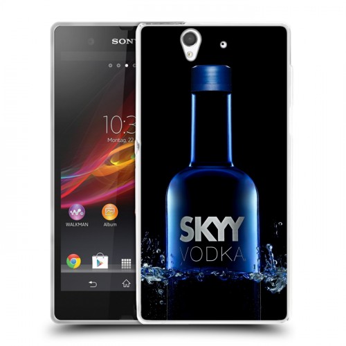 Дизайнерский пластиковый чехол для Sony Xperia Z Skyy Vodka