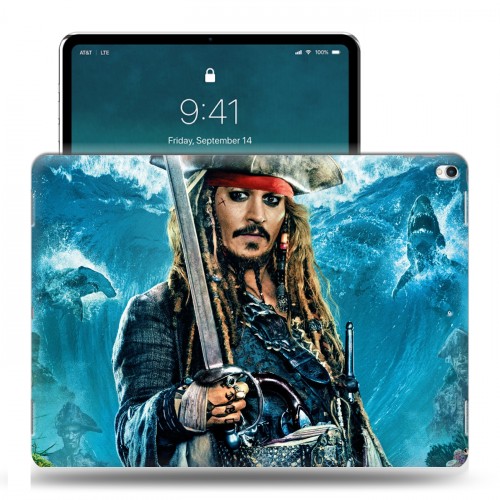 Дизайнерский силиконовый чехол для IPad Pro 12.9 (2018) Пираты карибского моря