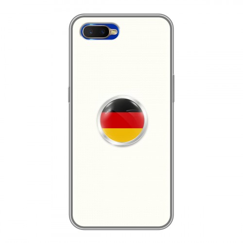 Дизайнерский силиконовый чехол для OPPO RX17 Neo Флаг Германии