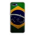 Дизайнерский силиконовый чехол для OPPO RX17 Neo Флаг Бразилии