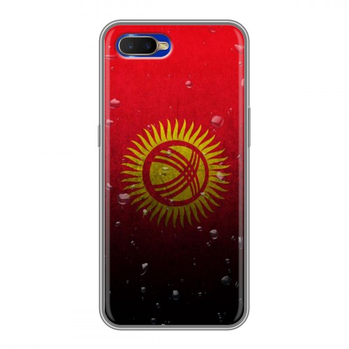 Дизайнерский силиконовый чехол для OPPO RX17 Neo Флаг Киргизии