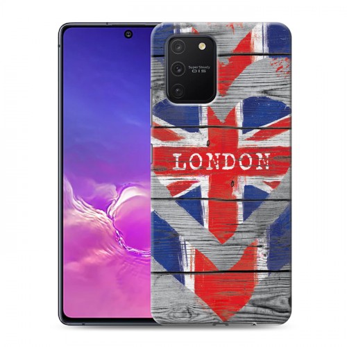 Дизайнерский пластиковый чехол для Samsung Galaxy S10 Lite British love