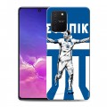 Дизайнерский пластиковый чехол для Samsung Galaxy S10 Lite Флаг Греции