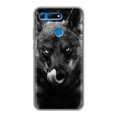 Дизайнерский силиконовый чехол для Huawei Honor View 20 Волки