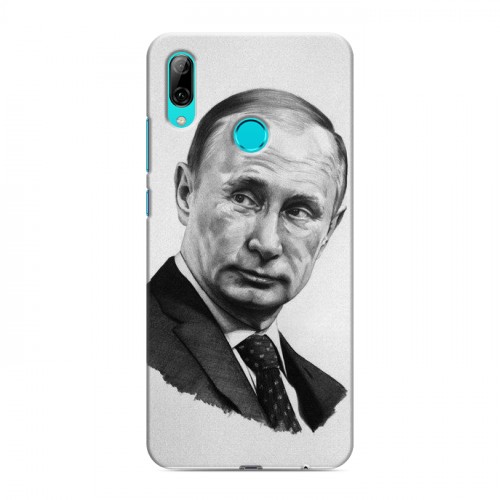 Дизайнерский пластиковый чехол для Huawei P Smart (2019) В.В.Путин 