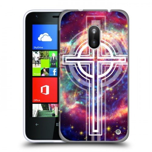 Дизайнерский пластиковый чехол для Nokia Lumia 620 Мир крестов