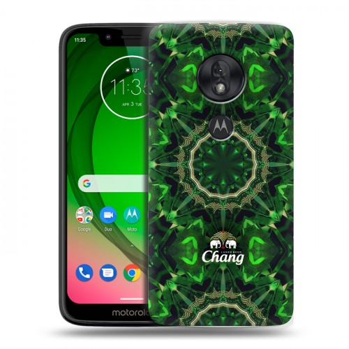 Дизайнерский пластиковый чехол для Motorola Moto G7 Play Chang