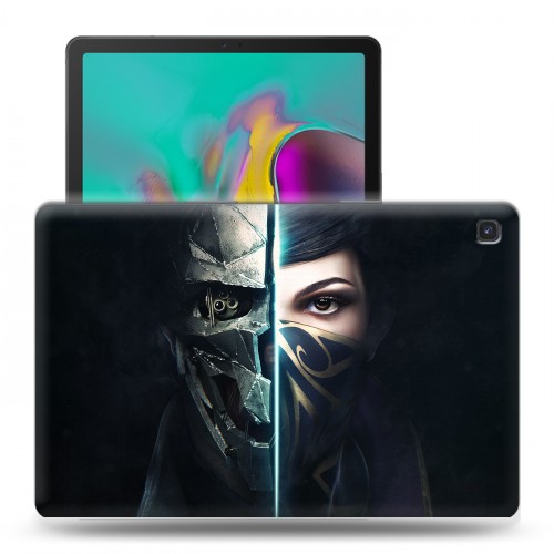 Дизайнерский силиконовый чехол для Samsung Galaxy Tab S5e Dishonored 2