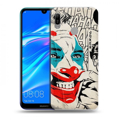 Дизайнерский пластиковый чехол для Huawei Y6 (2019) Джокер