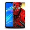 Дизайнерский пластиковый чехол для Huawei Y6 (2019) Человек-паук