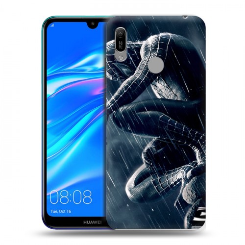 Дизайнерский пластиковый чехол для Huawei Y6 (2019) Человек-паук
