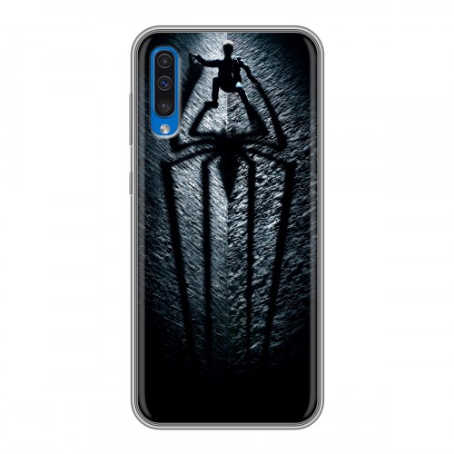 Дизайнерский силиконовый чехол для Samsung Galaxy A50 Человек -паук