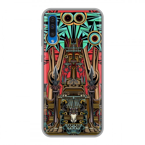 Дизайнерский силиконовый чехол для Samsung Galaxy A50 Мистические божества