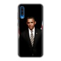 Дизайнерский пластиковый чехол для Samsung Galaxy A50 Барак Обама