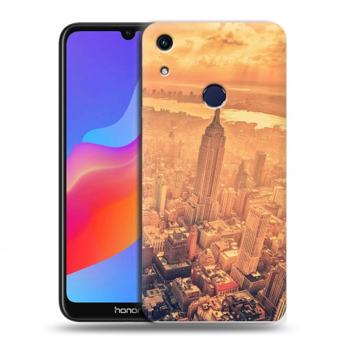 Дизайнерский пластиковый чехол для Huawei Honor 8A Нью-Йорк