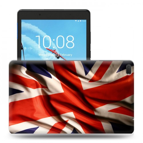 Дизайнерский силиконовый чехол для Lenovo Tab E8 флаг Британии