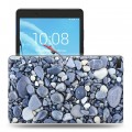 Дизайнерский силиконовый чехол для Lenovo Tab E8 Текстура камня
