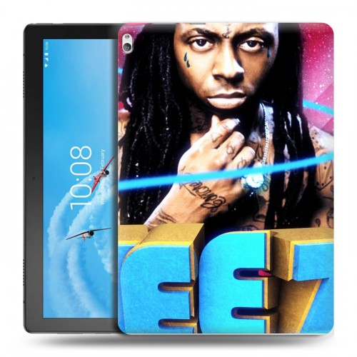Дизайнерский силиконовый чехол для Lenovo Tab P10 Lil Wayne