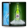 Дизайнерский силиконовый чехол для Lenovo Tab P10 Heineken