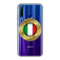 Полупрозрачный дизайнерский силиконовый чехол для Huawei Honor 10i Флаг Италии