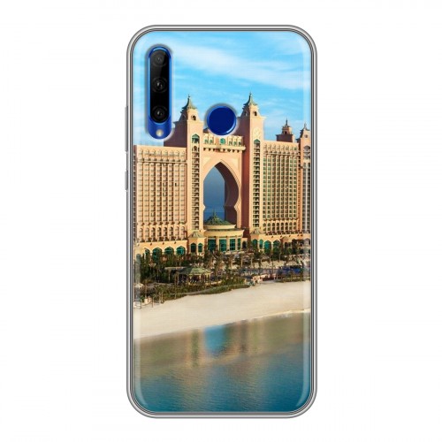 Дизайнерский силиконовый чехол для Huawei Honor 10i Дубаи