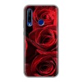 Дизайнерский силиконовый чехол для Huawei Honor 10i Розы