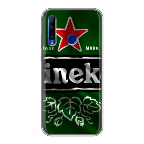 Дизайнерский силиконовый чехол для Huawei Honor 10i Heineken