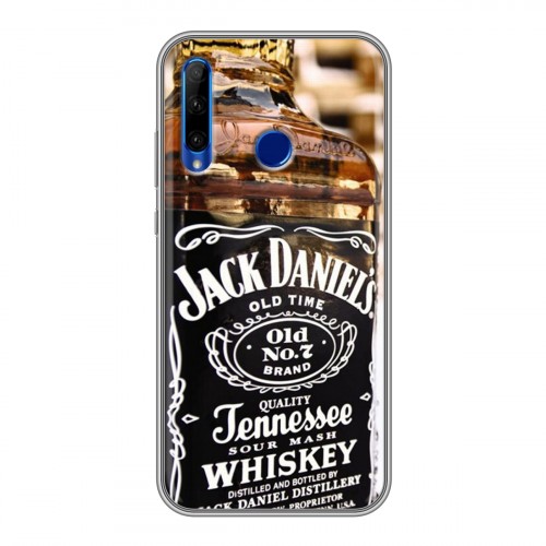 Дизайнерский силиконовый чехол для Huawei Honor 10i Jack Daniels