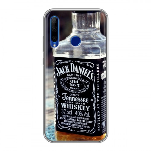 Дизайнерский силиконовый чехол для Huawei Honor 10i Jack Daniels